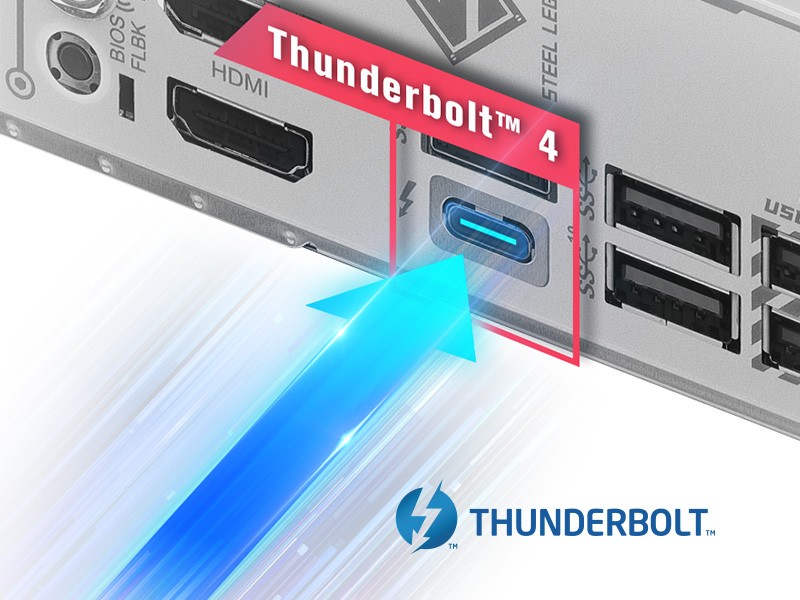 Thunderbolt™ 4/USB4 